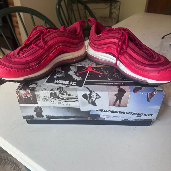 Nike Air Max 97 W 9.5/M 8 U Gym Red - Picture 5 of 7